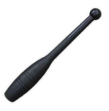 An Indian club, the mobility tool used in the Ageless Shoulders routine