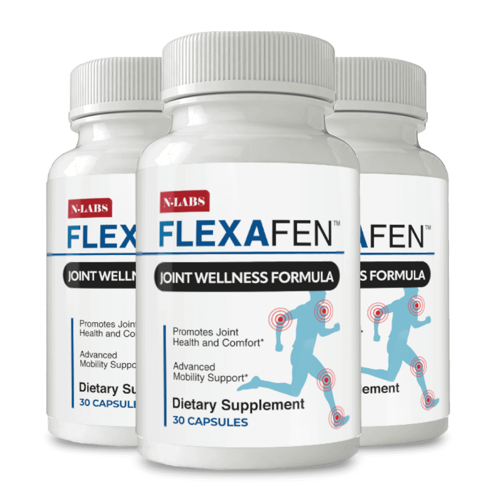 Flexafen joint wellness formula capsules by N-Labs