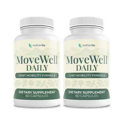 MoveWell Daily joint mobility formula capsules by Nutraville